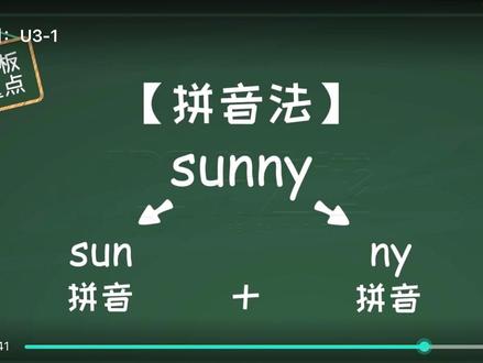 #英语单词 #背单词 #快速记忆 快速记忆小学四年级下册英语单词第三单元3-1