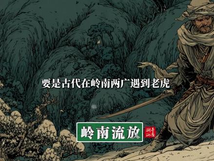 古代在广东广西遇到大虫 咋办 #大虫 #老虎 #广东 #广西