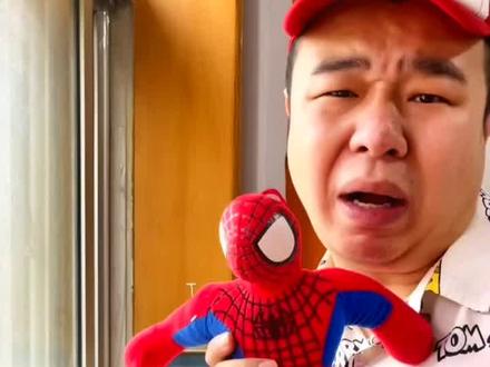 蜘蛛侠怎么画?#原创 #少儿创意美术 #跟着抖音学画画 #抖出我的艺术 #画画