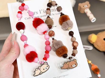 太实用了吧!轻松熊手机链如此实用快冲!#轻松熊 #手机链