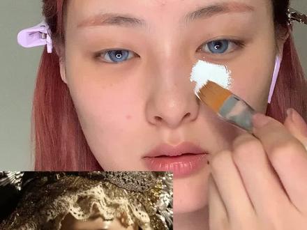 愿世间再无泪水。#美术生化妆 #油画仿妆 #圣母落泪妆 #妆容分享