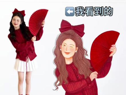 画新年穿搭女孩👧丙烯马克笔绘画人物画法! 画人物真的很简单!学会用形状概括法,零基础也能轻松学会画人物! #零基础学画画 #新手小白学画画 #丙烯马克笔绘画 #人物插画#画画教程