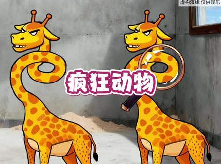 找出疯狂动物里的假动物 #休闲小游戏