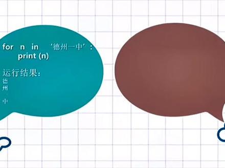 #德州一中 #微课 #信息技术
孙静老师《周而复始的循环—for循环》#原创 #教育 #涨知识