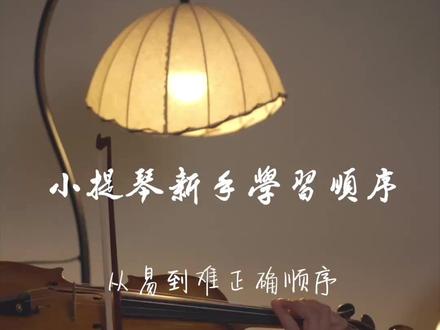 小提琴新手学习顺序|别再搞错顺序了#小提琴 #小提琴教学 #零基础学小提琴 #乐器 #小提琴入门教学
