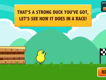 小鸡快跑!我变成一只小黄鸡,来参加短跑比赛拿第一