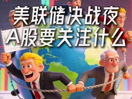 美联储决战夜 A股要关注什么? #财经 #A股 #股票 #美联储议息会议 #特朗普