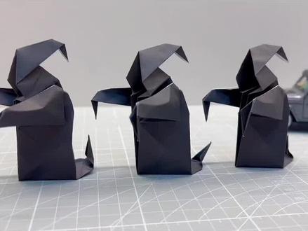 #折纸 #手工diy 折纸~折了个👻#死神