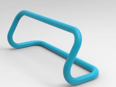 CATIA三维建模分享,一个管道的造型建模,CATIA扫掠曲面的应用