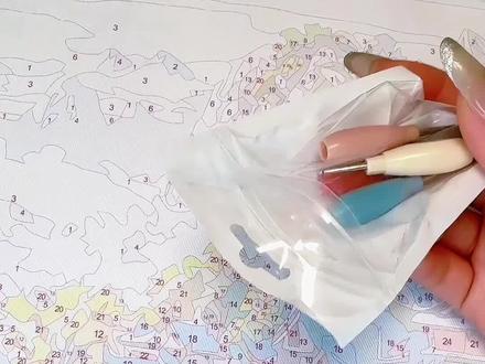 这小轱辘棒子你有点意思耶。小钢球出场,我看谁还嫌笔刷软#稀溜溜 #邪修画笔 #画画 #数字油画