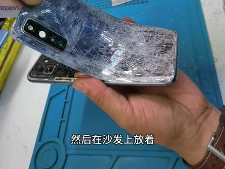 #手机维修
华为nova7se变形修复,全过程只更换了一个玻璃后盖,纯纯手工操作。