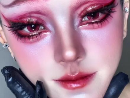 王者荣耀妲己cos妆!超详细全妆跟练! #全妆跟练 #王者荣耀妲己 #cos妆 #青丘九尾 #美妆模范生