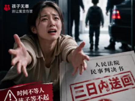 女博士丈夫抢子案引发关注。法院裁定孩子三日内送回母亲住所。事件提醒公众:亲权有边界,抚养争议应走法律程序,孩子不能成为婚姻冲突中的筹码。#婚姻冲突#孩子抚养权