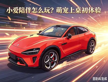 小爱陪伴+萌宠上桌 新版本体验继续跟进,今天带来新内容“小爱陪伴功能和自定义萌宠形象的体验”#小米yu7 #小米汽车 #汽车人共创计划 #智能座舱 #超满意购物分享