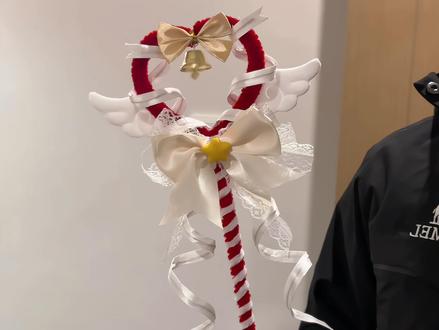 该怎样才能让好朋友刷到 然后亲手给我做这个真爱降临魔法棒呢~#手工diy #真爱降临 #魔法棒 #扭扭棒