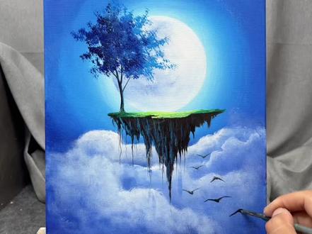 零基础学画画,今天这幅作品简单又好看。 能把你们最近画的作品发在评论区看一下吗?#画画教程 #绘画教程 #零基础学画画 #画画过程 #画画过程