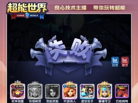 #超能世界 心愿boss试炼刷伤害的一个清晰讲解,如果说有什么不对的,大家可以评论区留言讨论😁