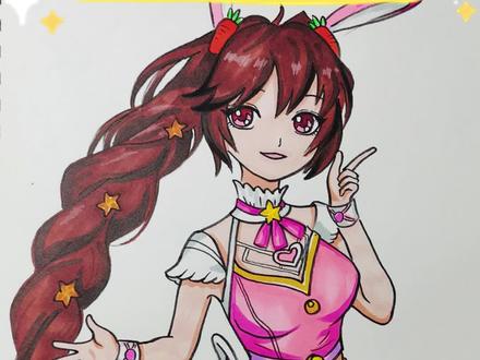 应粉丝要求今天来画小舞#小舞 #斗罗大陆 #简笔画 #手绘 #马克笔绘画 #动漫手绘 #一起学画画