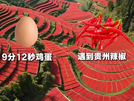 白煮蛋蘸辣椒面,香到跺 jio!唤俊:夯!给到夯!@唤俊 #灵魂蘸料#无辣不欢#贵州辣椒面