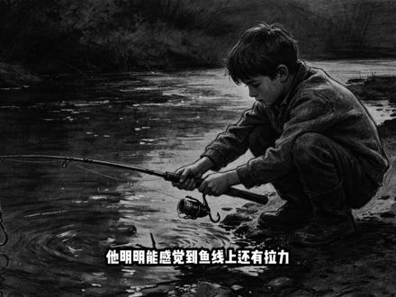 诡异的钓鱼老人刚才明明还在河对岸钓鱼,下一秒竟突然到我身后?