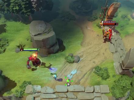 高台反假眼的小技巧 #dota2