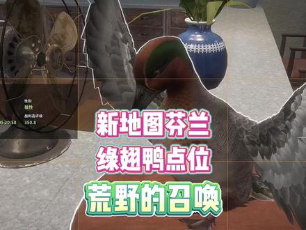 荒野的召唤,雷文图里绿翅鸭点位讲解@DOU+小助手#我要上热门 #单机游戏 #荒野的召唤 #猎人