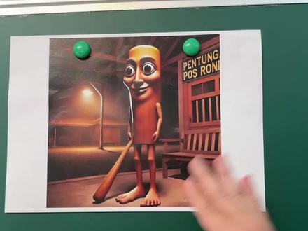 班上出现了怪东西.. #搞笑