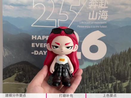 用3d打印+AI制作属于自己的Q版人偶要点分享#3d打印 #玩转3d打印 #拓竹 #建模 #潮流手办