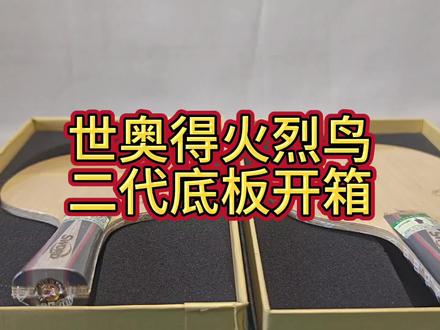 世奥得火烈鸟二代开箱#乒乓球 #世奥得