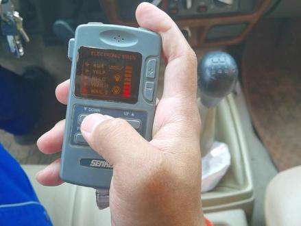 试用单位车辆装配的星际CJB100 F1警报器#警报器#星际 @星际智慧装备商 @SENKEN星际