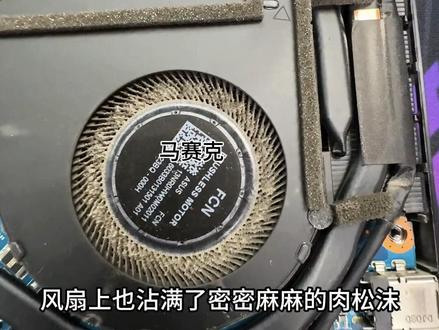 两年没有清灰除尘的天选5pro进风口堵住导致发热降频,游戏酷酷掉帧的原因终于找到了!#笔记本清灰 #天选5pro #华硕a豆 #华硕a豆14Air #进阶出色向美而生