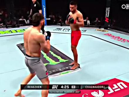 虽败犹荣 #热格真#ufc精英之路