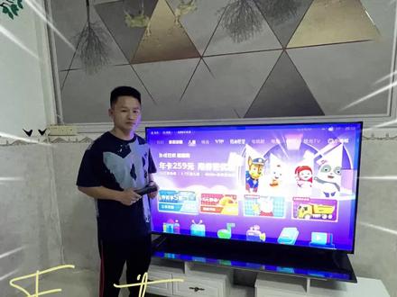 #家庭影院 #小米电视 65寸4K超高清,小爱同学智能语音控制。