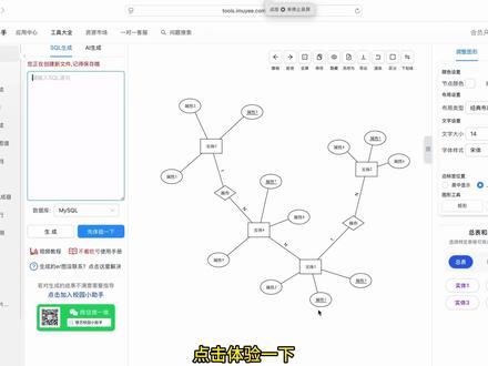 ER图生成工具 ER图生成工具