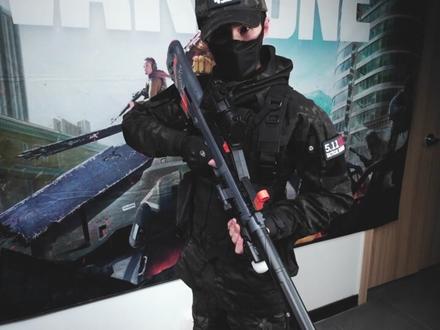 QBZ95 三模式电动抛壳软弹发射器 #软弹枪 #男人玩具 #战术装备