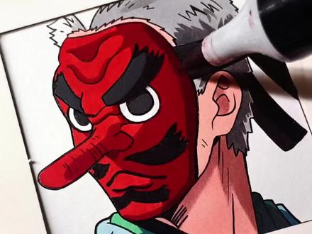 最后一个格子位置留给了鳞泷师傅! 绘画工具:梅森尼斯马克笔
#手绘 #鬼灭之刃 #鳞泷左近次 #马克笔手绘 #梅森尼斯马克笔