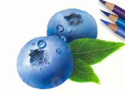 采多多的蓝莓,做美味的蓝莓派~
#彩铅 #一起学画画 #画画 #彩铅教程 #彩铅画
