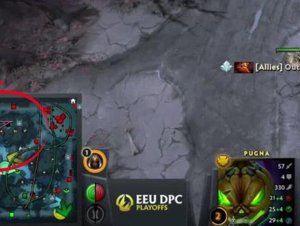 选手在小地图上画了一个“Z”,原俄罗斯DOTA2战队被禁赛