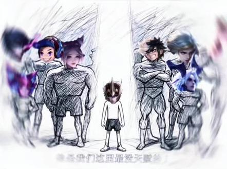 他是我们这里最没天赋的人#黑白画 #后羿@抖音热点