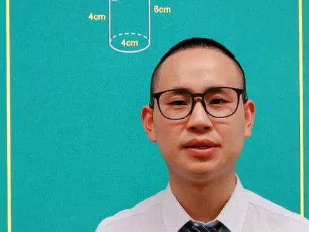 83 斜切圆柱,求体积。#学浪计划 #暑期充电指南