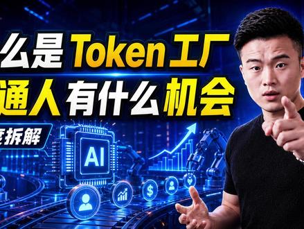 什么是 Token 工厂,普通人有什么机会 #Token经济 #词元经济 #Token #词元 #Token代理 #Token代理平台