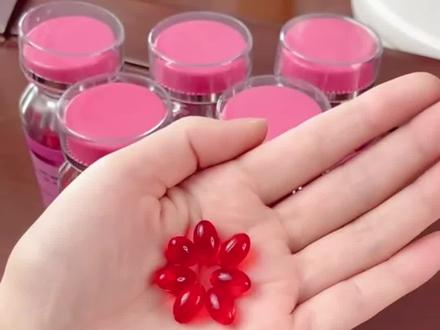 玫瑰油凝胶糖果,可涂可吃,皮肤干的姐妹一定要看过来#护肤分享 #护肤 #精华液 @DOU+小助手