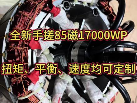 17000wp 定制电机持续出货中!