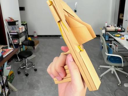 纸飞机也能弹射起步!教你用A4纸,制作超酷的纸飞机发射器#纸飞机 #折纸 #手工diy