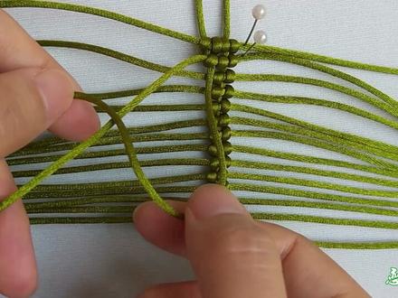 教你DIY一双人字拖鞋,好漂亮的情侣小挂件,手工编绳教程