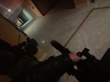 我方无畏已部署#三角洲行动 #真人cs #加特林 #无赖战士 #cod