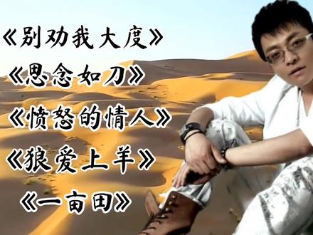汤潮歌曲精选《别劝我大度》《思念如刀》《狼爱上羊》《一亩田》