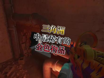三角洲中最稀有的金色物品#三角洲行动 #老WE重聚三角洲