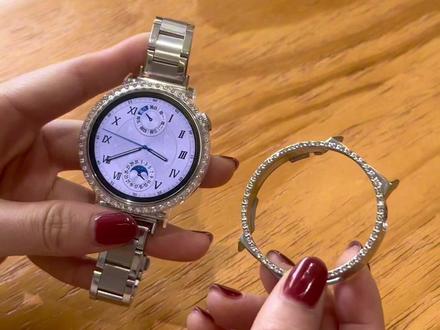 #gt5手表膜 闪闪华为手表壳,给手表换个风格#种草好物