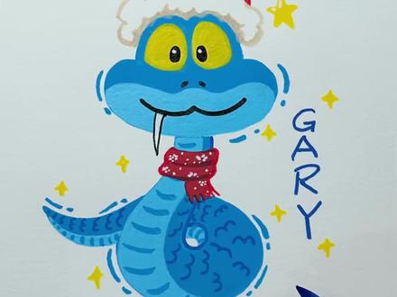 一分钟学会画盖瑞,聪明的你记得交作业 #疯狂动物城 #画画教程#圣诞节